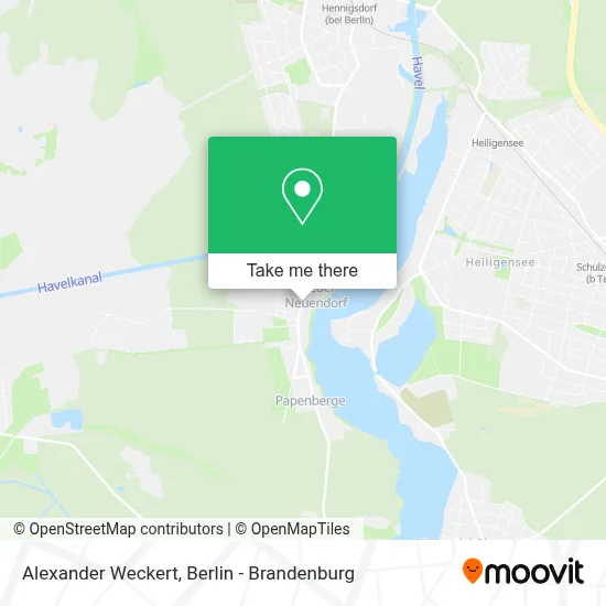 Alexander Weckert map