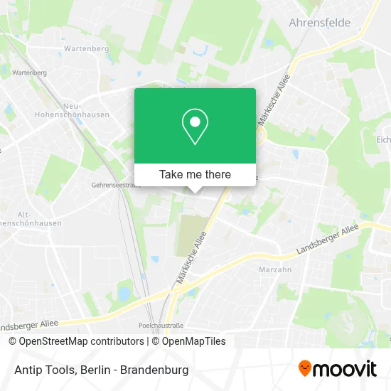 Antip Tools map