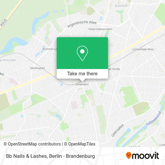Bb Nails & Lashes map