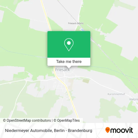 Niedermeyer Automobile map