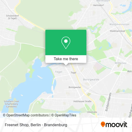 Freenet Shop map
