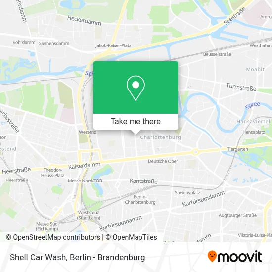 Shell Car Wash map