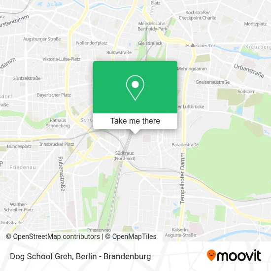 Dog School Greh map