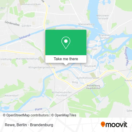 Rewe map