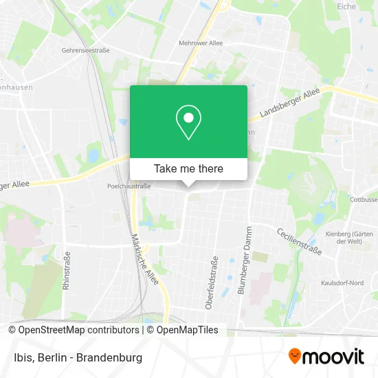Ibis map