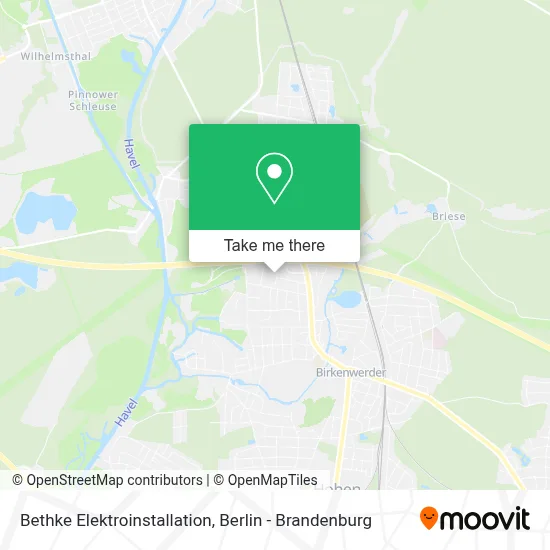 Bethke Elektroinstallation map
