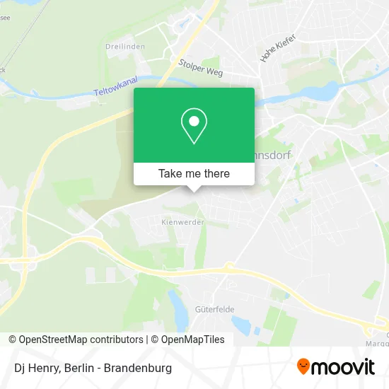 Dj Henry map