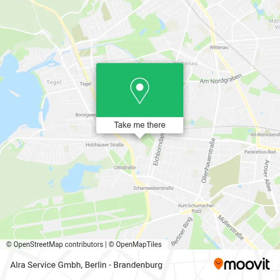 Alra Service Gmbh map