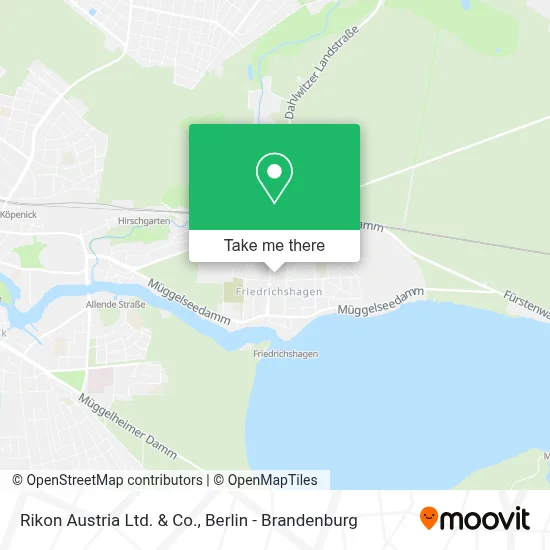 Rikon Austria Ltd. & Co. map