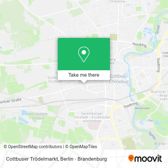 Cottbuser Trödelmarkt map