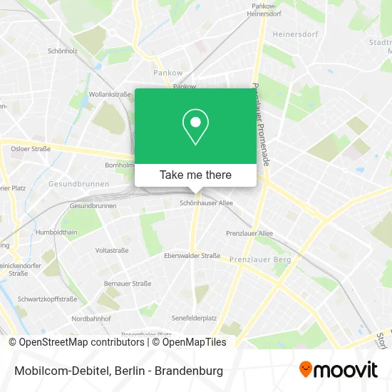 Mobilcom-Debitel map