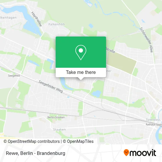 Rewe map