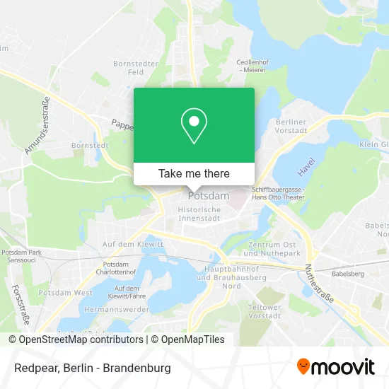 Redpear map