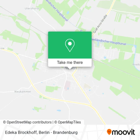 Edeka Brockhoff map