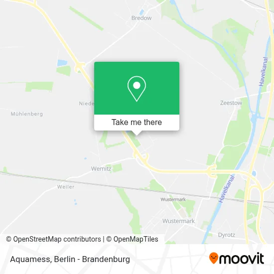 Aquamess map