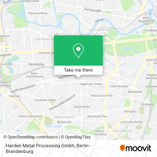 Harden Metal Processing Gmbh map