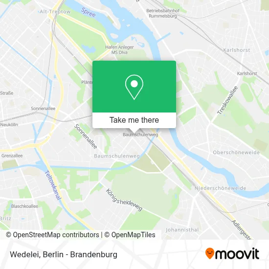 Wedelei map