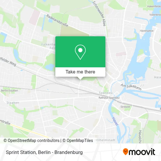 Sprint Station map
