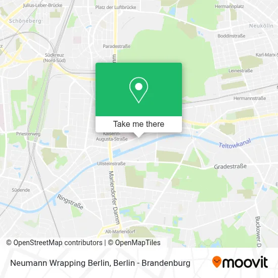Neumann Wrapping Berlin map