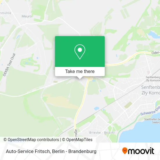 Auto-Service Fritsch map