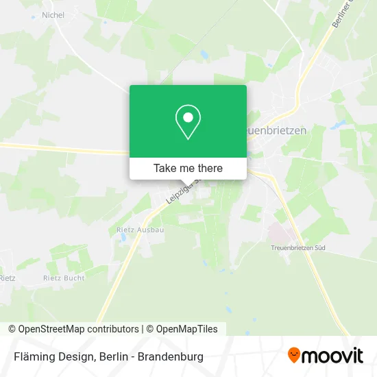 Fläming Design map