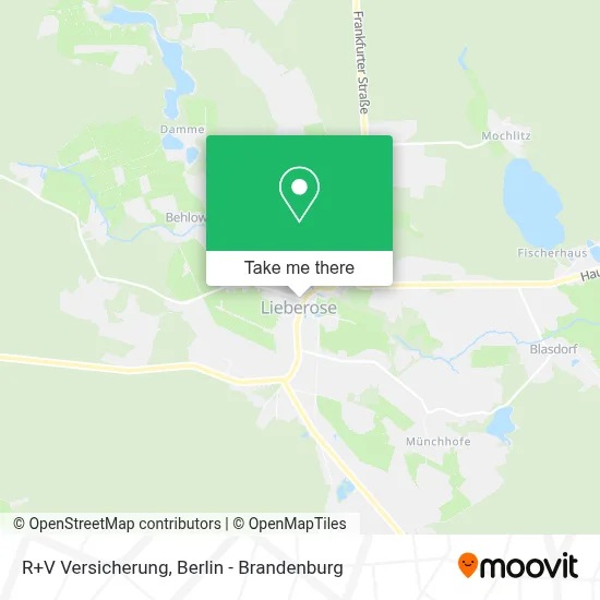 R+V Versicherung map
