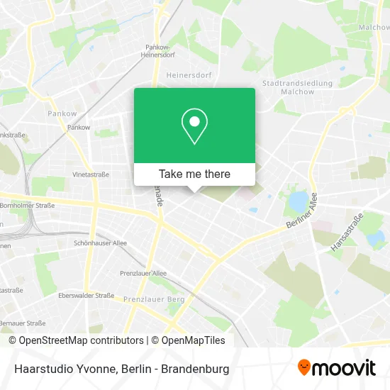 Haarstudio Yvonne map