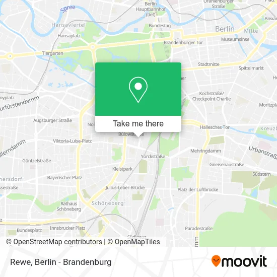 Rewe map