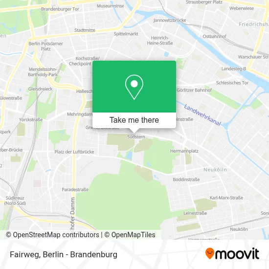Fairweg map