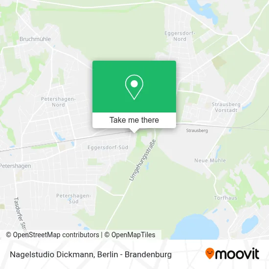 Nagelstudio Dickmann map