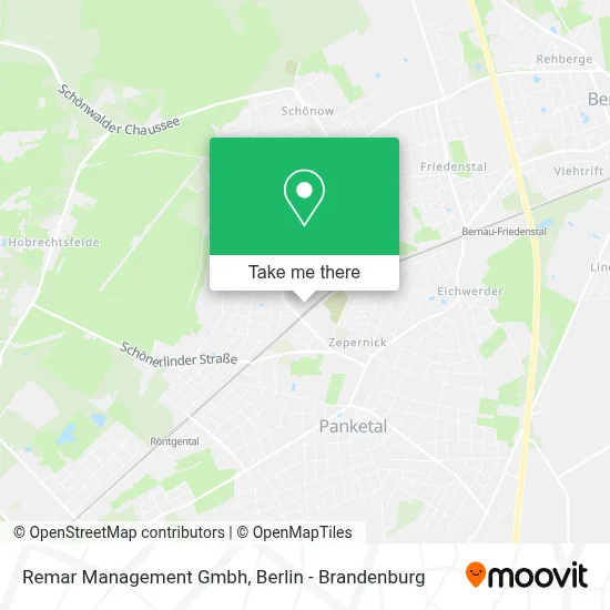 Remar Management Gmbh map