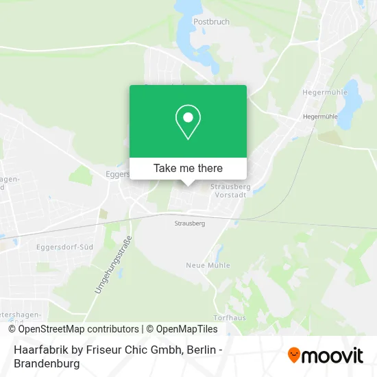 Haarfabrik by Friseur Chic Gmbh map