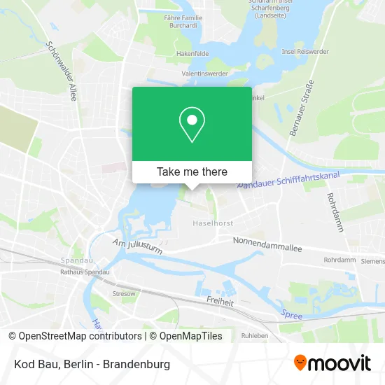 Kod Bau map