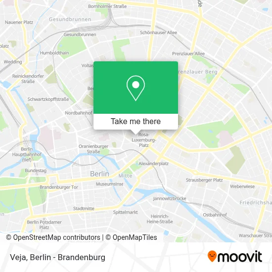 Veja map