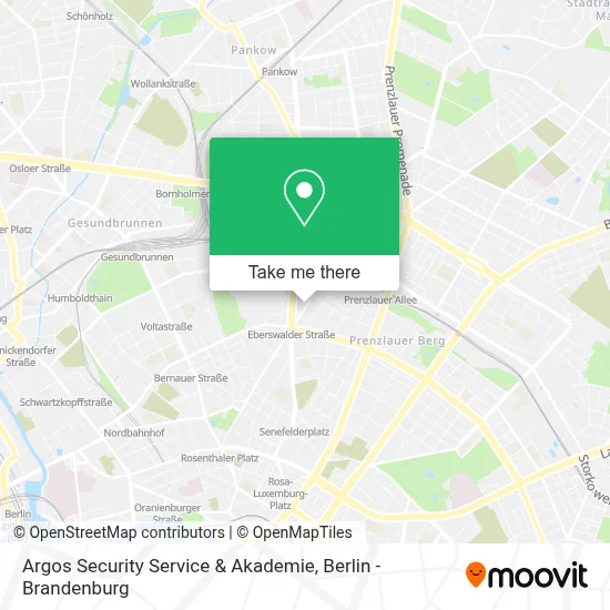 Argos Security Service & Akademie map