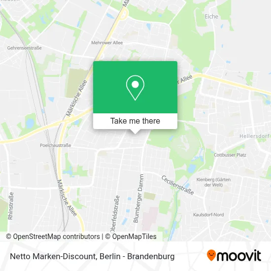 Netto Marken-Discount map