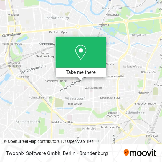 Twoonix Software Gmbh map
