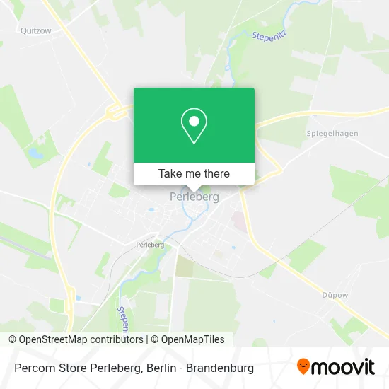 Percom Store Perleberg map