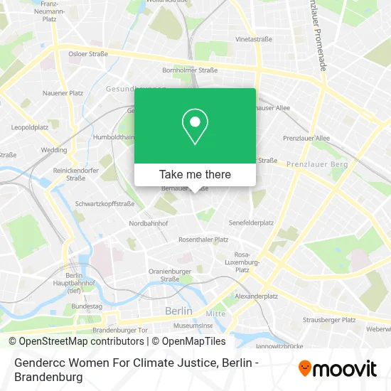 Gendercc Women For Climate Justice map