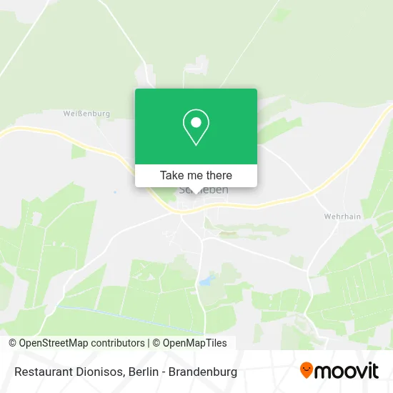 Restaurant Dionisos map