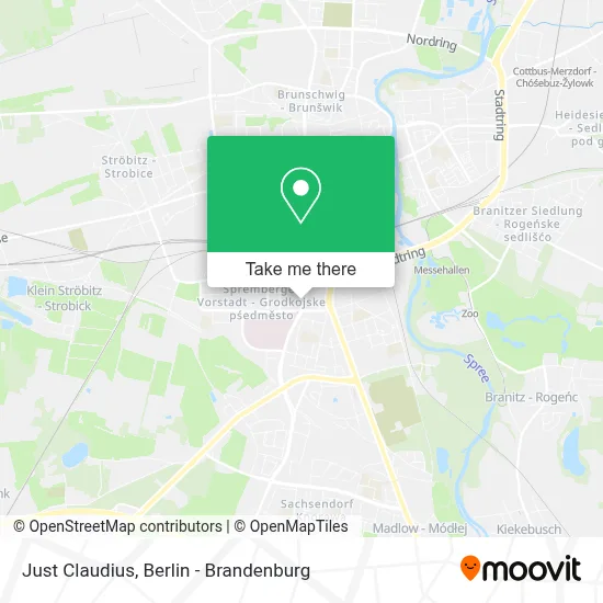 Just Claudius map