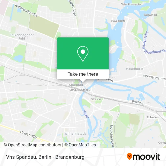 Vhs Spandau map