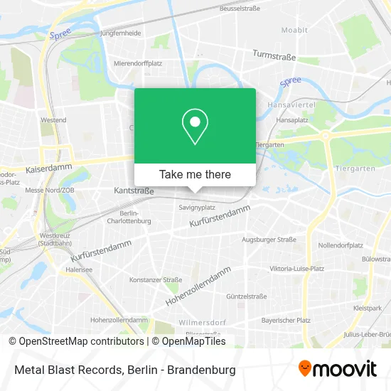 Metal Blast Records map