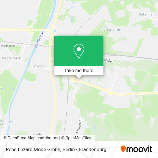 Rene Lezard Mode Gmbh map
