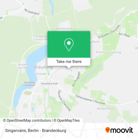 Singervans map