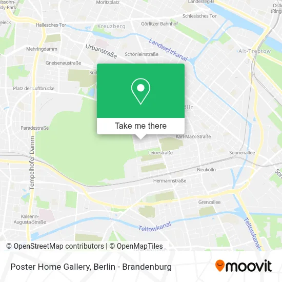 Poster Home Gallery map
