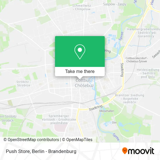 Push Store map