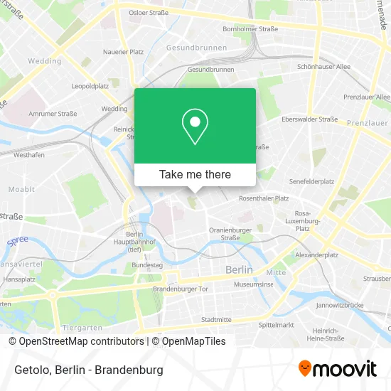 Getolo map