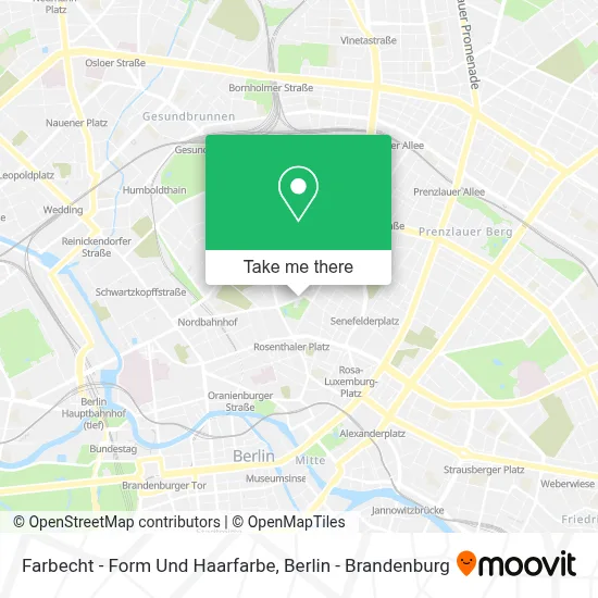 Farbecht - Form Und Haarfarbe map