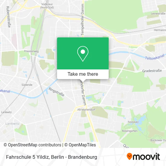 Fahrschule 5 Yildiz map